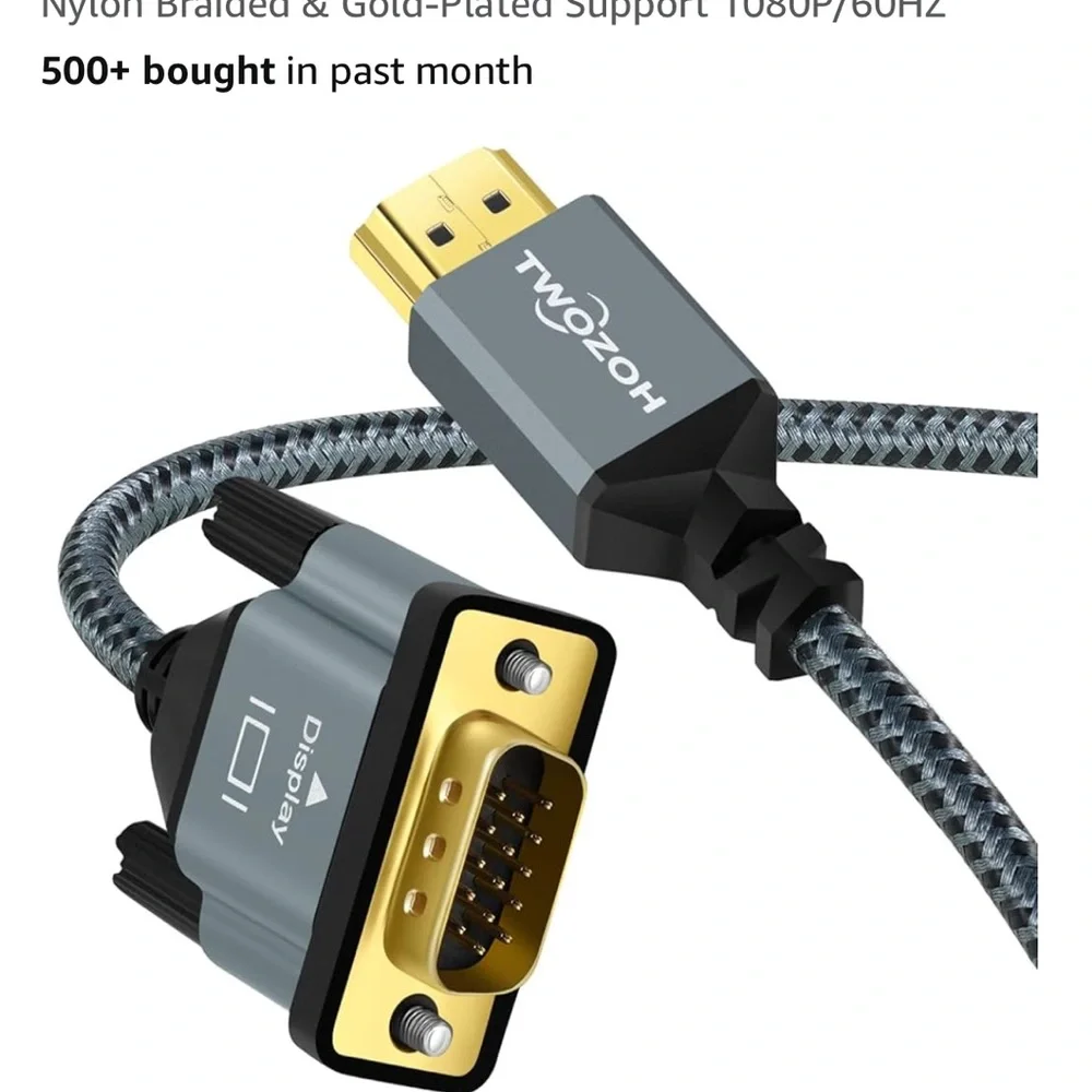 *NEW* HDMI to VGA cable